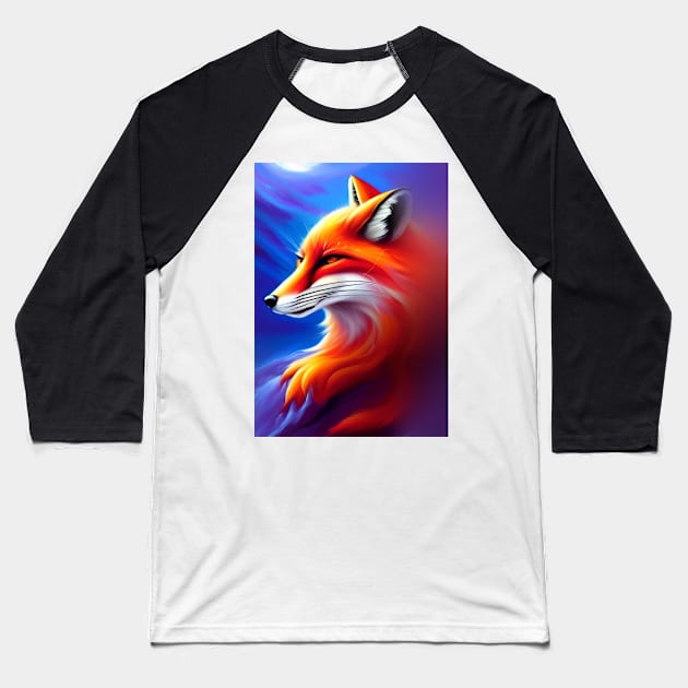 REGAL FOX Baseball T-Shirt by sailorsam1805